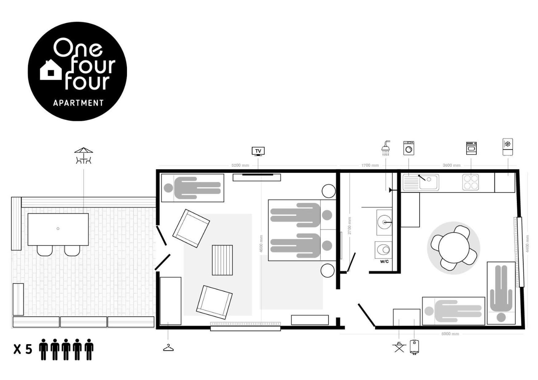 Onefourfour Apartment Brandýs nad Labem-Stará Boleslav Buitenkant foto